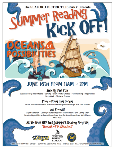 Summer Reading Program Seaford Delaware