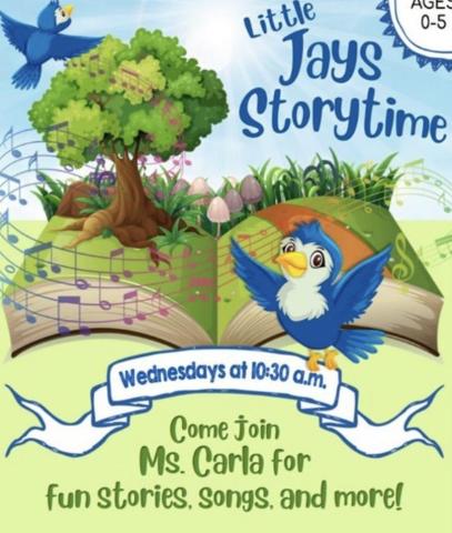 Little Blue Jay Storytime