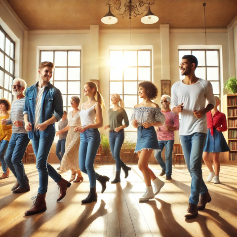 line dancing image