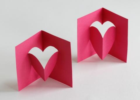 Valentine's pop-up cards