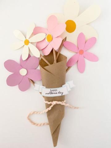paper flower bouquet 