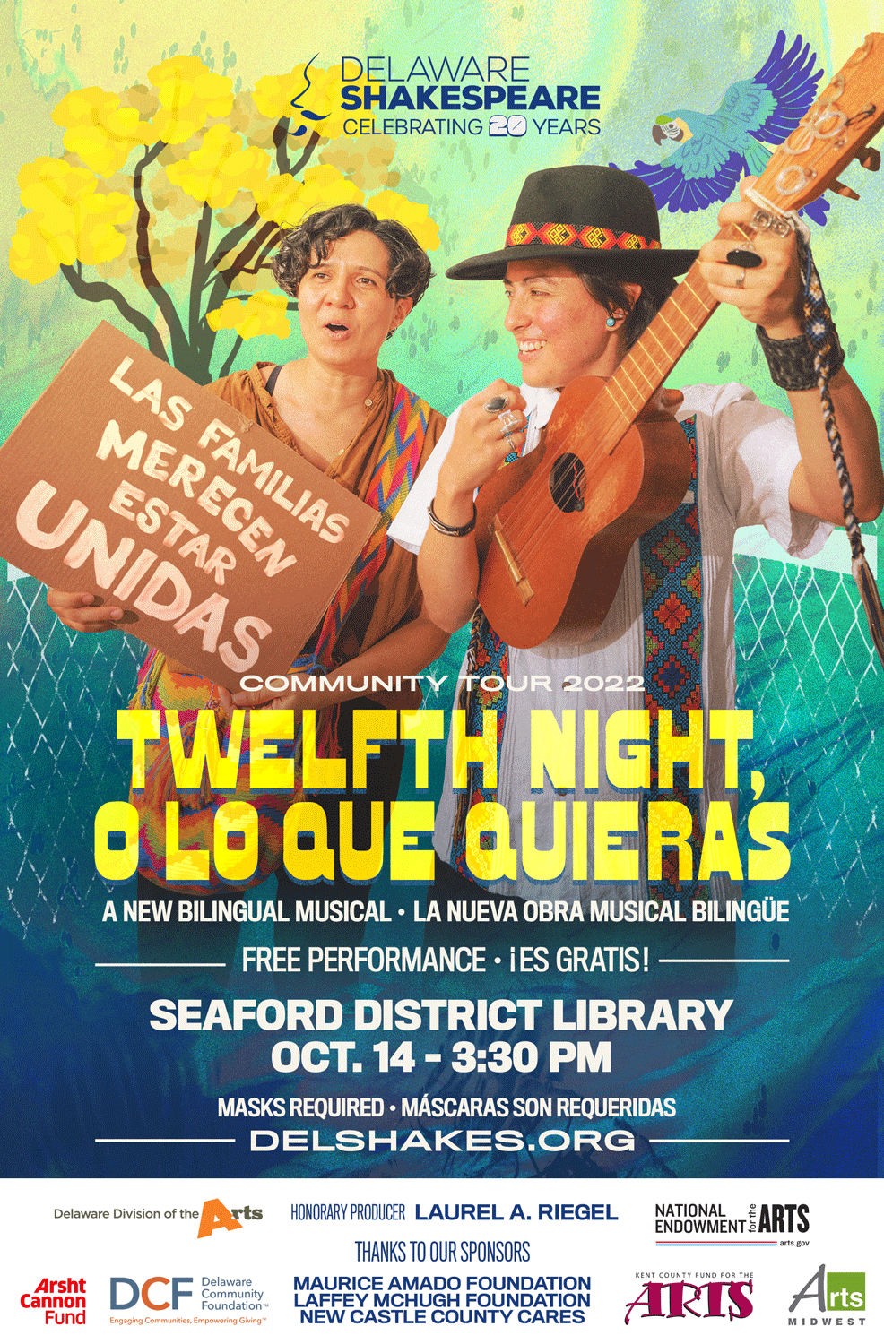 Twelfth Night, O Lo Que Quieras Bilingual Musical 